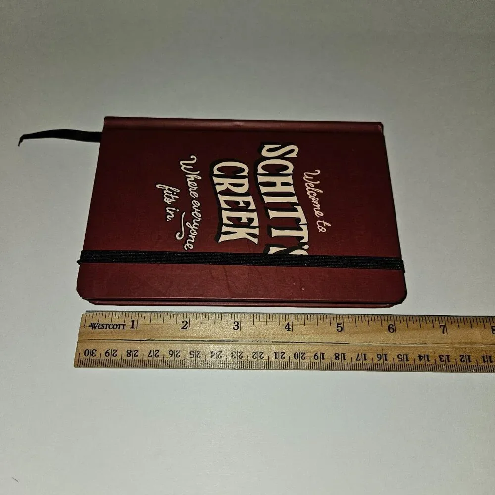 Schitt's Creek Planner Schedule Undated Calendar Pages Small 4x6 NEVER USED